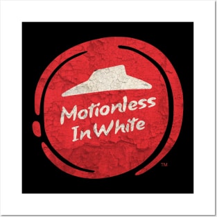 Cosplay Parody Pizza Hut Vintage Music Lovers - Motionless in White Posters and Art